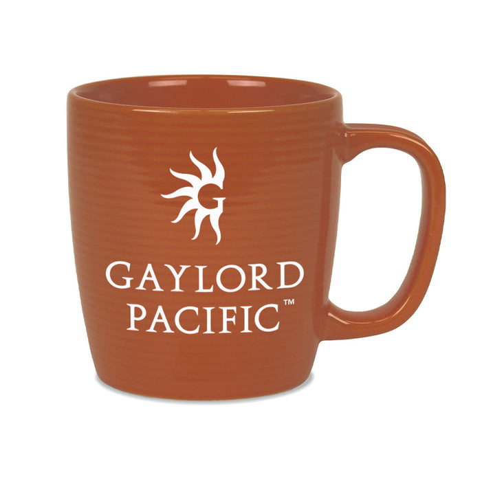 Custom BRAND / LOGO 13 Oz. Ceramic Groove Mug