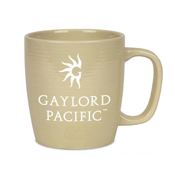 Custom BRAND / LOGO 13 Oz. Ceramic Groove Mug