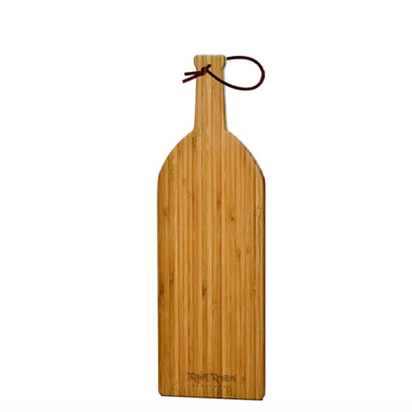 Custom Wholesale Bamboo Cutting Board, Medium with Leather Strap