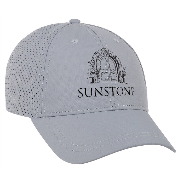 Custom BRAND/LOGO Quake City UV-Coated Pearl Nylon 6 Panel Cap
