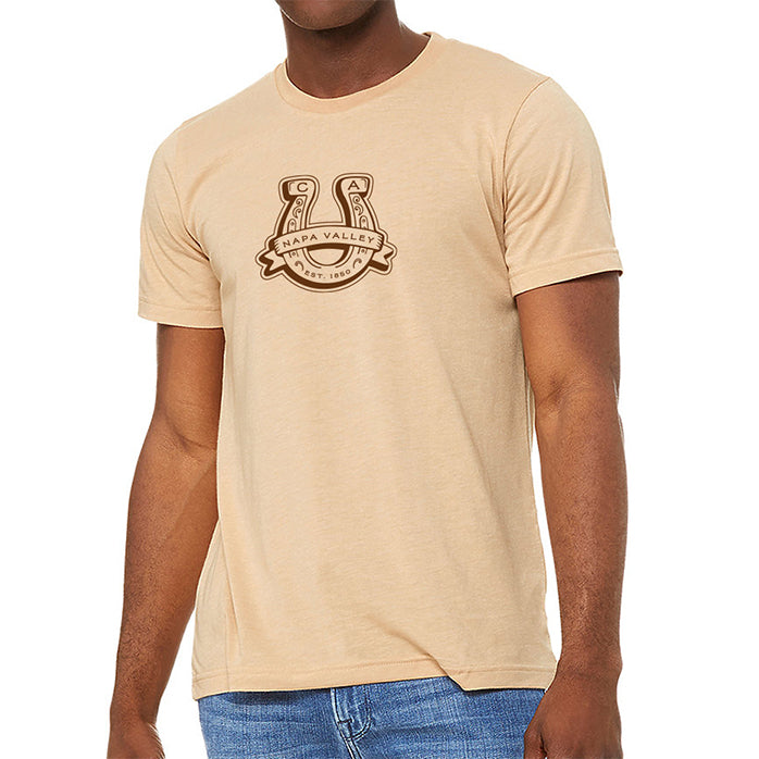 Bella + Canvas Unisex 4.2 Oz. CVC Jersey Tee Printed with a Customizable LUCKY COLLECTION Design