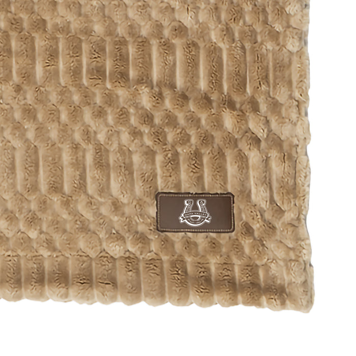 Custom BRAND / LOGO  50 x 60" Textured Microfleece Blanket
