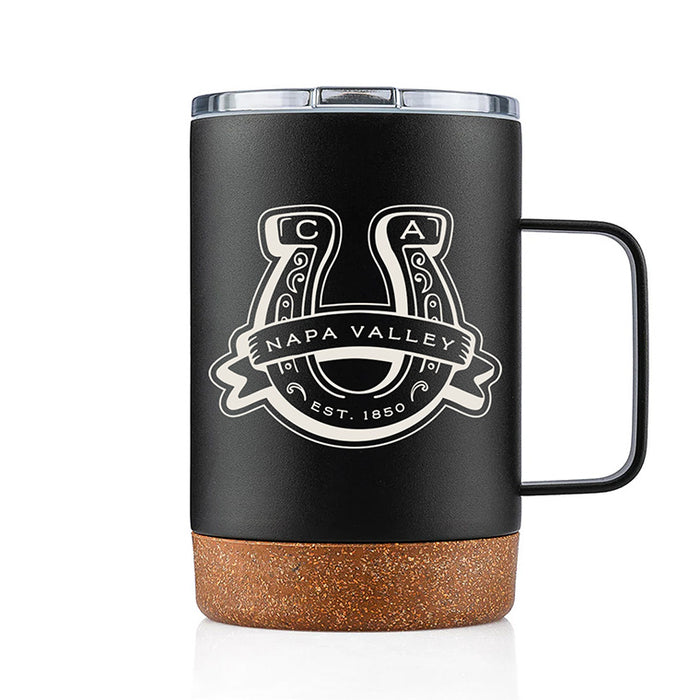 Custom Wholesale 16 Oz. Corky Stainless Insulated Mug Printed in LUCKY COLLECTION Design