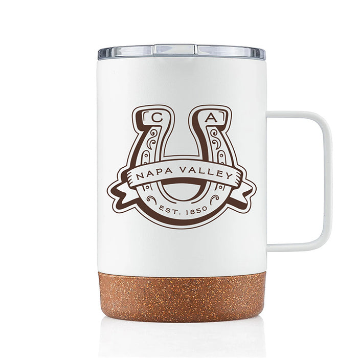 Custom Wholesale 16 Oz. Corky Stainless Insulated Mug Printed in LUCKY COLLECTION Design