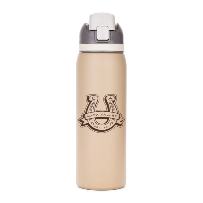 Custom Wholesale Flip 27 Oz Stainless Water Bottle Printed in LUCKY COLLECTION Design
