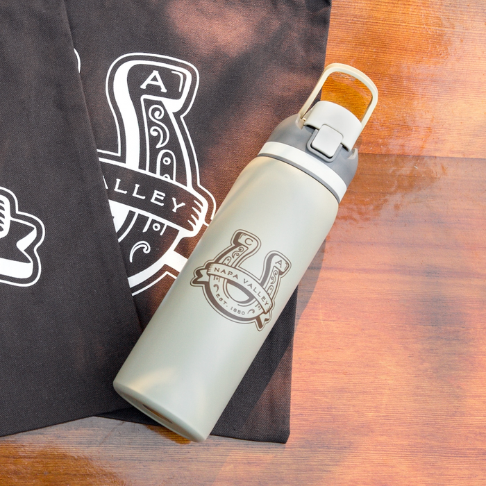 Custom Wholesale Flip 27 Oz Stainless Water Bottle Printed in LUCKY COLLECTION Design