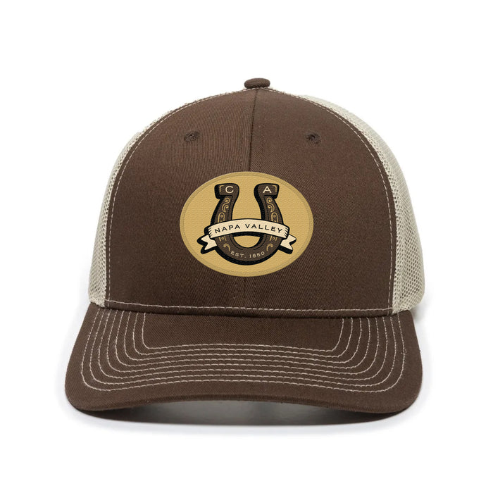 Custom LUCKY Cotton Twill Premium Modern Trucker Cap