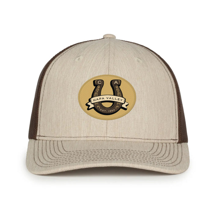 Custom LUCKY Cotton Twill Premium Modern Trucker Cap