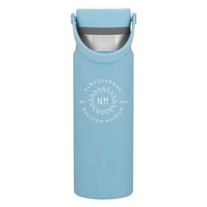 25 Oz. Sipper Stainless Insulated Water Bottle Printed with a Customizable BURST COLLECTION Design