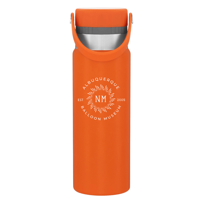 25 Oz. Sipper Stainless Insulated Water Bottle Printed with a Customizable BURST COLLECTION Design