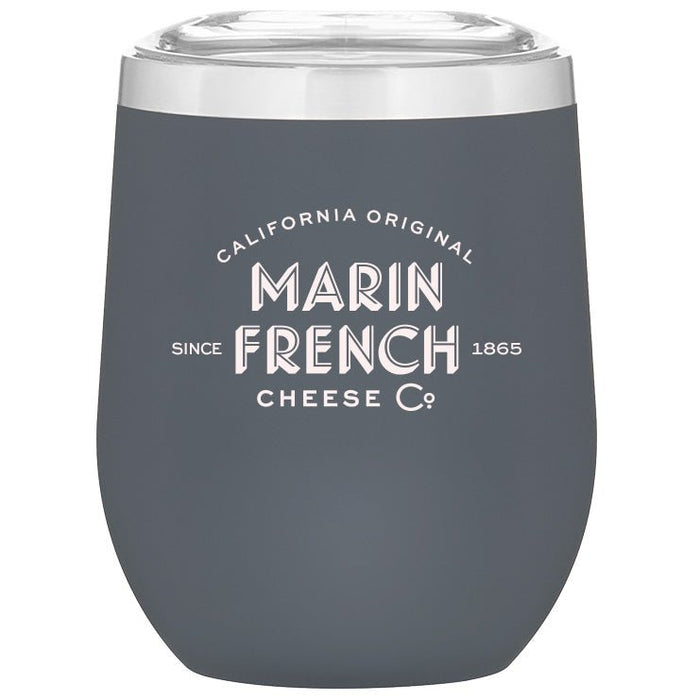 Custom Wholesale 12 Oz. Stainless Insulated Stemless Wine Cup