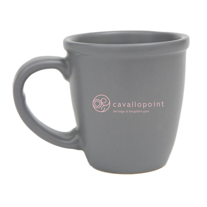 14 Oz. Ceramic Grey Morning Mug Customized with your Brand or Logo - Mercantile 12
