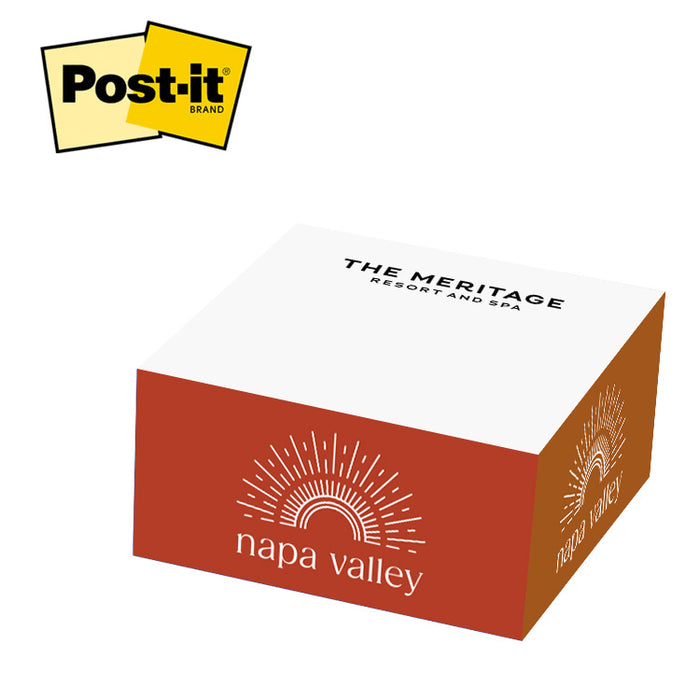 Custom BRAND / LOGO Printed Notes Half-Cube