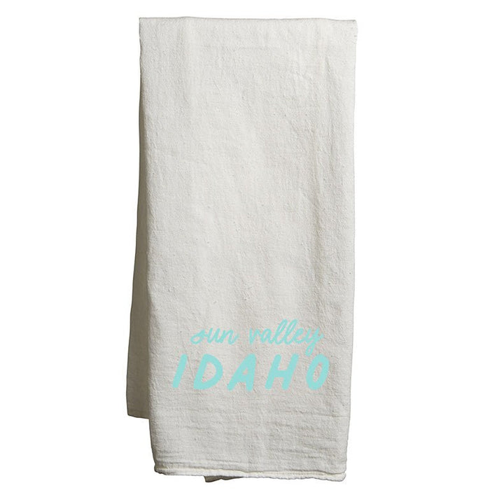 22" x 38" Flour Sack Tea Towel Printed with a Customizable MIX COLLECTION Design