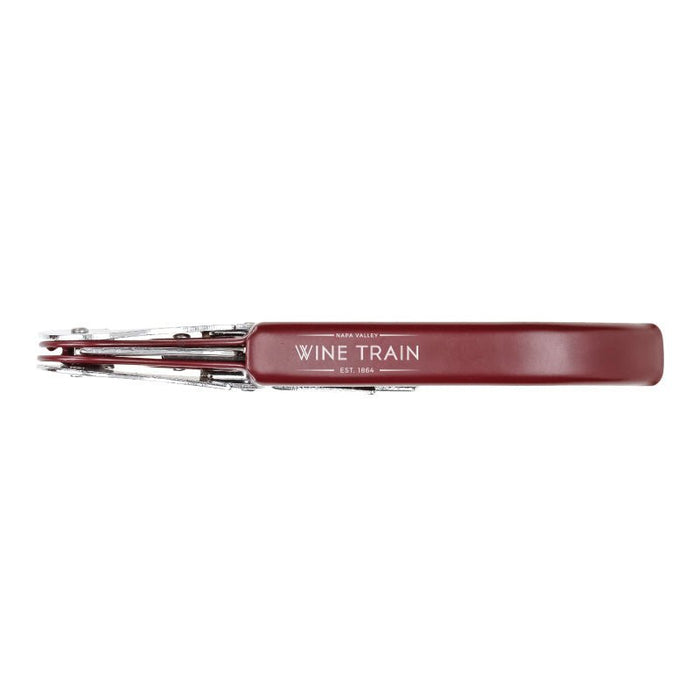 Standard Double Hinged Stainless Steel Corkscrew Printed with a Customizable BRAND OR LOGO Design