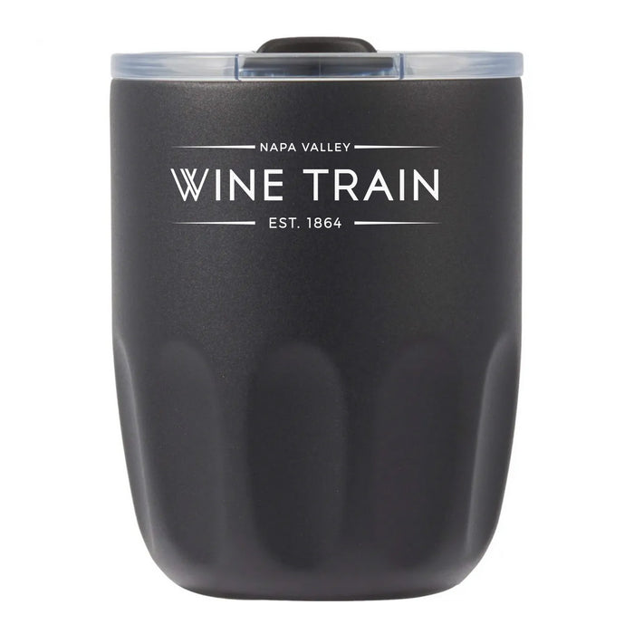 Custom BRAND / LOGO 10 Oz Vacuum Coffee Cup with Ceramic Lid