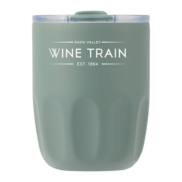 Custom SUNDAY 10 Oz Vacuum Coffee Cup with Ceramic Lid