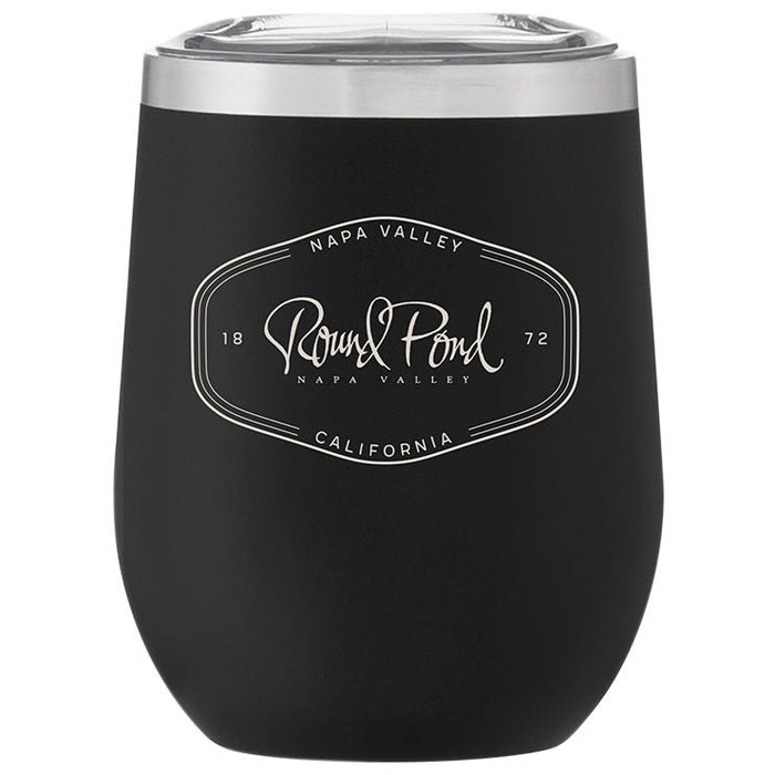 12 Oz. Stainless Insulated Stemless Wine Cup Printed with a Customizable ORIGINAL COLLECTION Design