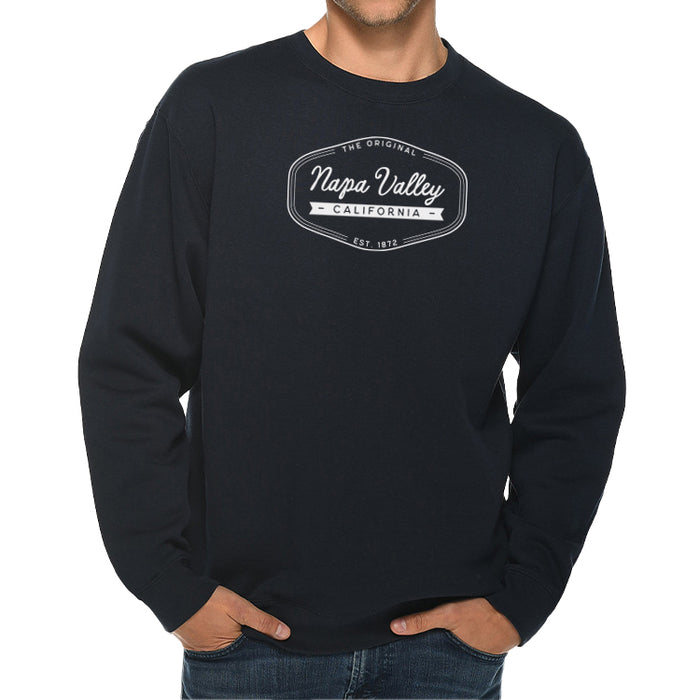 Lane Seven Unisex 8.25 Oz. Premium Poly Cotton Crewneck