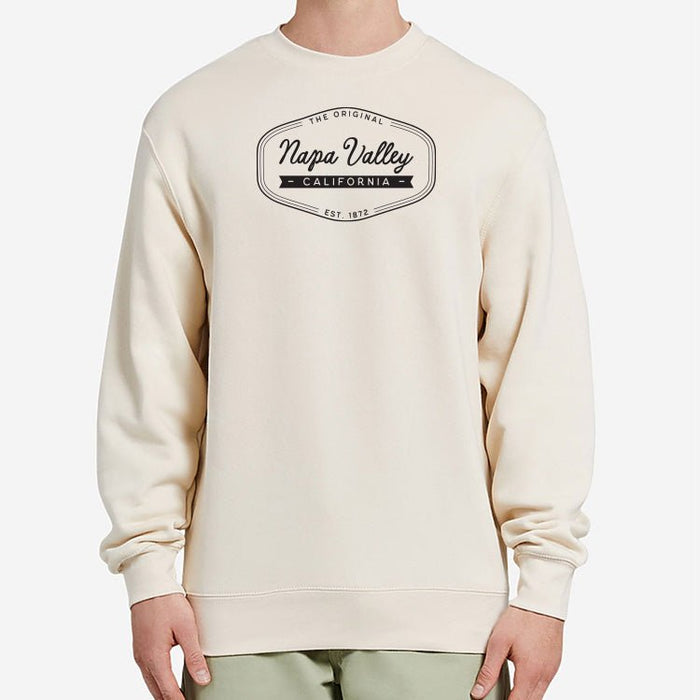 Lane Seven Unisex 8.25 Oz. Premium Poly Cotton Crewneck