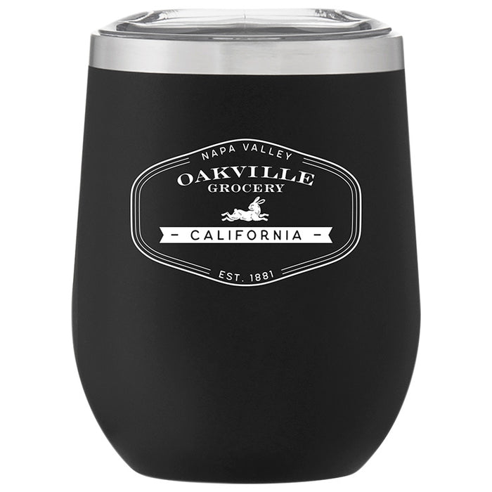 Custom Wholesale 12 Oz. Stainless Insulated Stemless Wine Cup