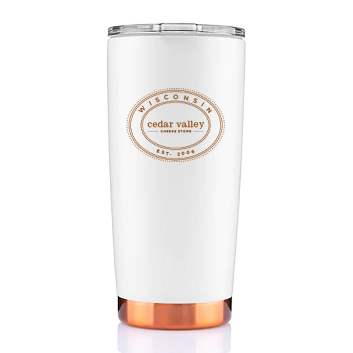 20 Oz. Stocky Tumbler Printed with a Customizable OVAL COLLECTION Design