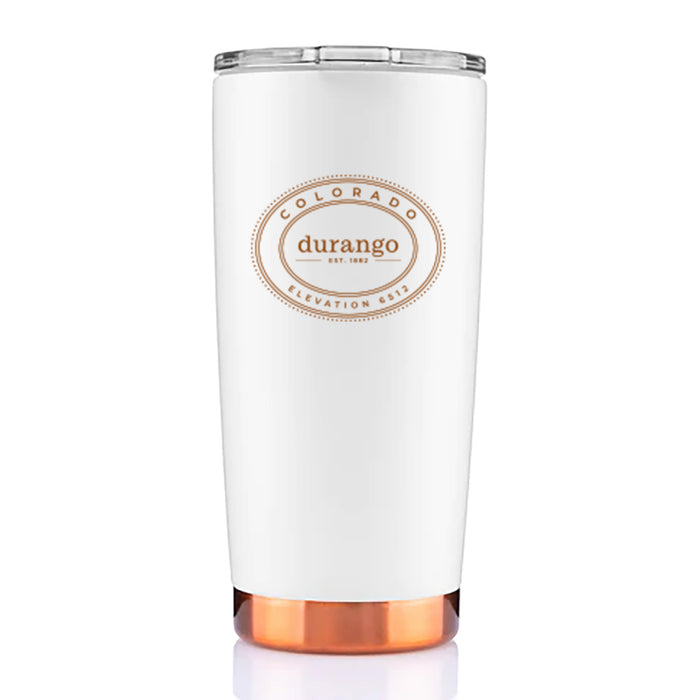20 Oz. Stocky Tumbler Printed with a Customizable OVAL COLLECTION Design