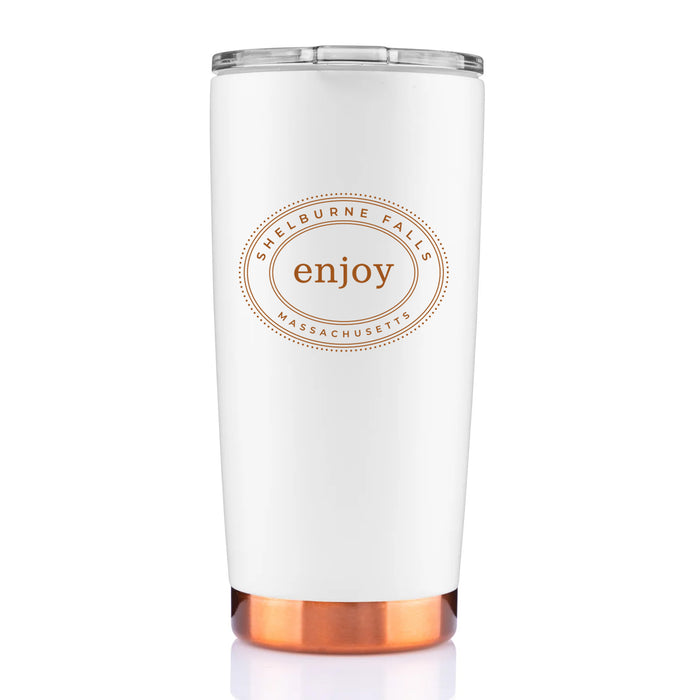 20 Oz. Stocky Tumbler Printed with a Customizable OVAL COLLECTION Design