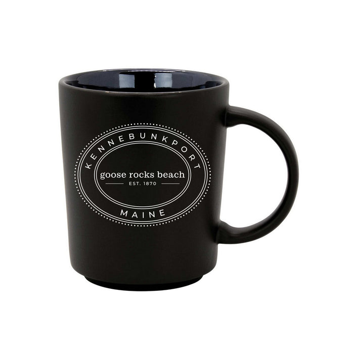 Custom OVAL 14 Oz. Matte Luster Flood Mug