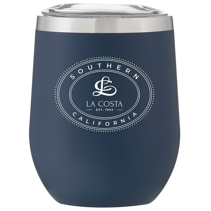 Custom Wholesale 12 Oz. Stainless Insulated Stemless Wine Cup