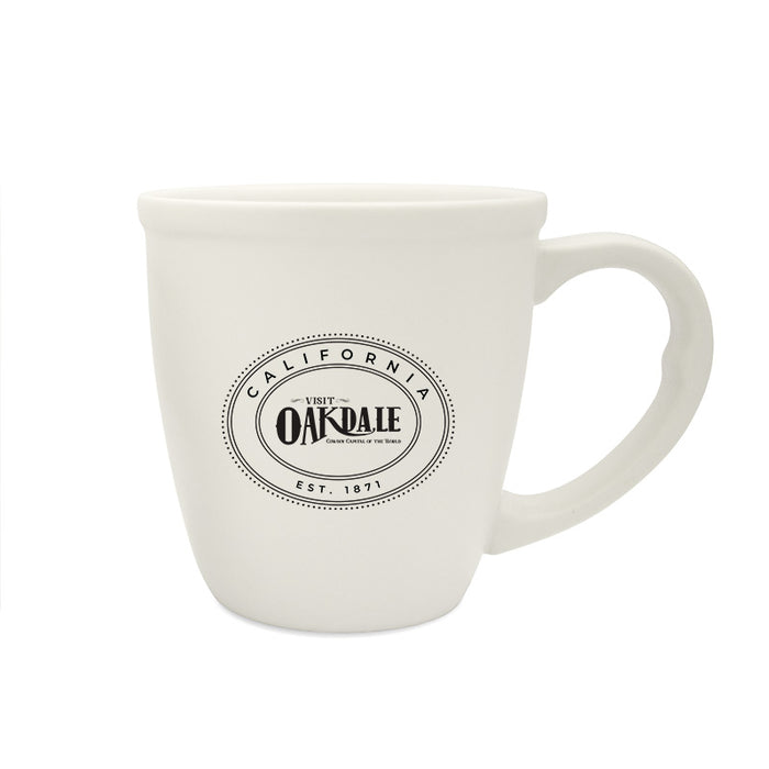 Custom OVAL 14 Oz. Ceramic Morning Mug