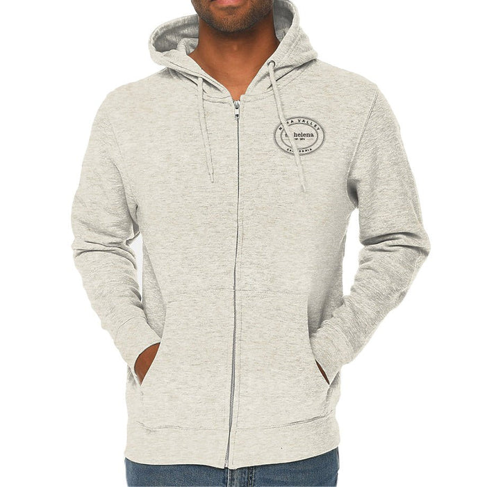 Lane Seven Unisex 8.25 Oz. Premium Full Zip Hoodie Poly Cotton