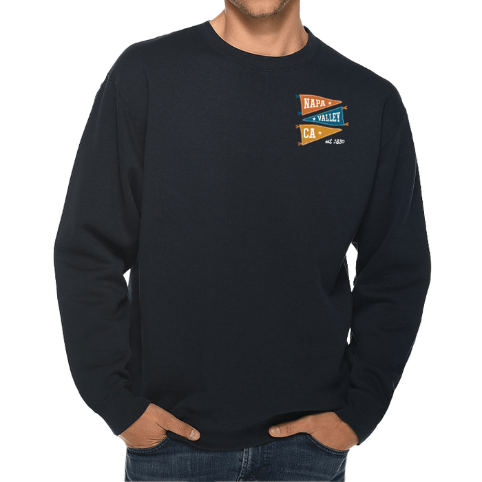 Lane Seven Unisex 8.25 Oz. Premium Poly Cotton Crewneck