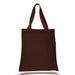 12 Oz. Colored Canvas Simple Tote Bag Printed with a Customizable SLANT COLLECTION Design - Mercantile 12