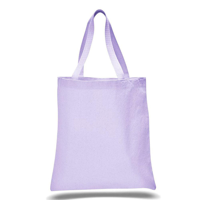 12 Oz. Colored Canvas Simple Tote Bag Customized with your Brand or Logo - Mercantile 12