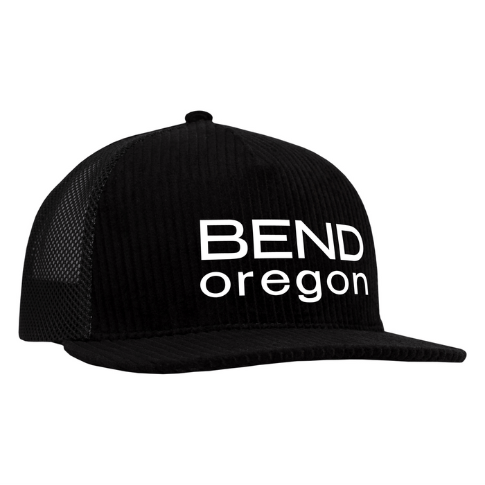 Otto Cap Corduroy 6 Panel Low Profile Mesh Back Trucker Cap