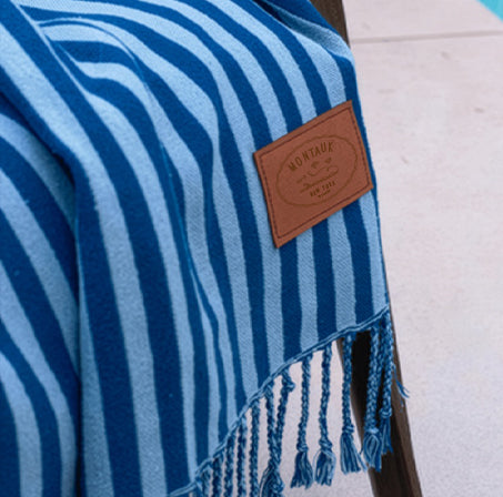 Custom BRAND / LOGO 39" x 70" Amalfi Fringed Towel