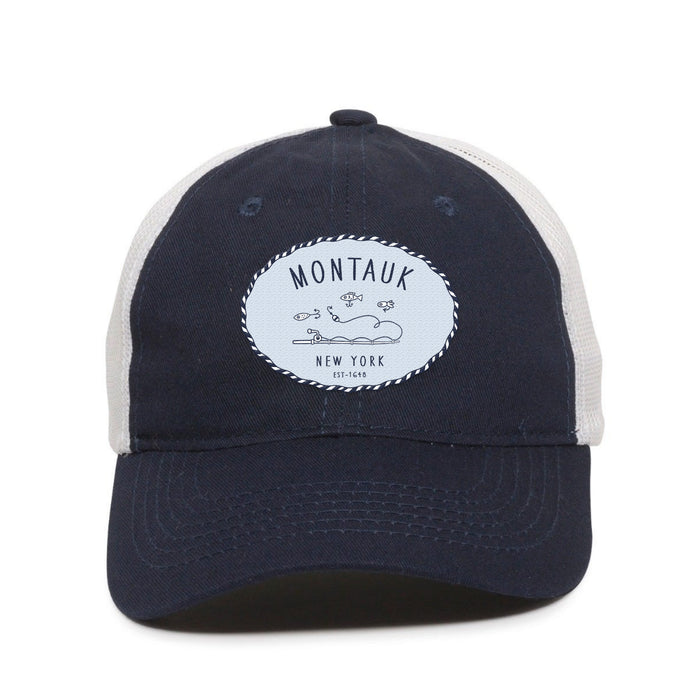 Custom SALTY Garment Washed Cotton Twill Trucker Cap