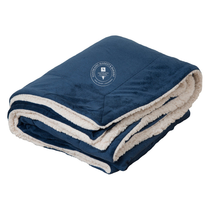 Custom Wholesale Micro Mink Sherpa Blanket