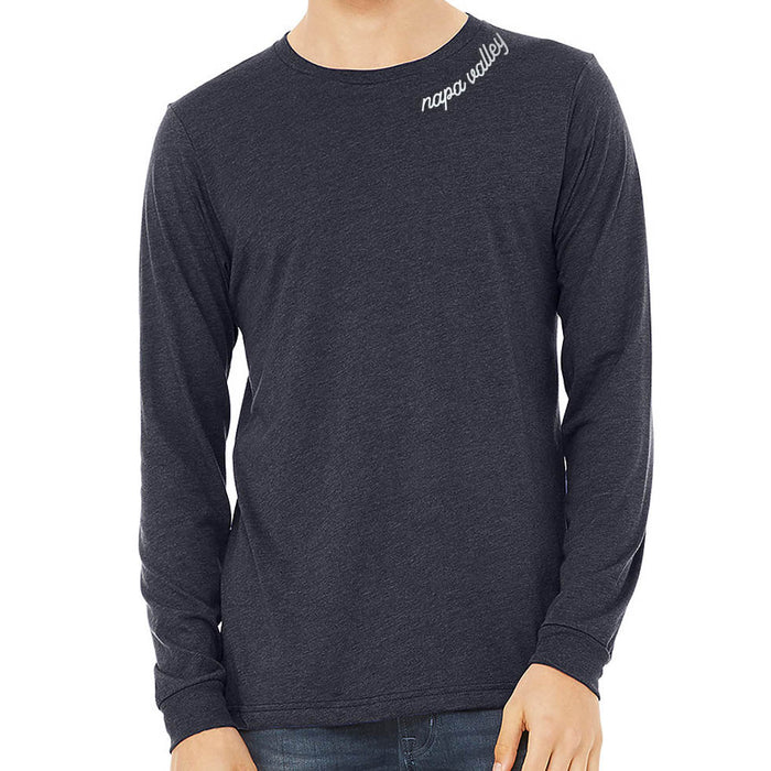 Bella + Canvas Unisex 4.2 Oz. Heather CVC Long Sleeve Tee