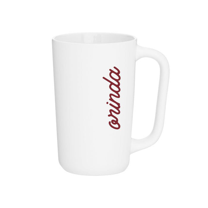 Tall Mug Customize Simple Script Design - Mercantile 12
