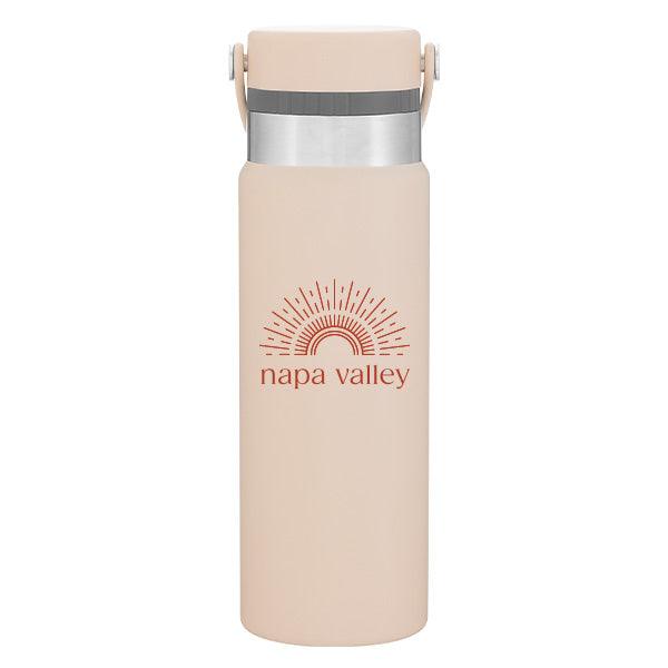 25 Oz. Stainless Insulated Sipper Water Bottle Printed with a Customizable SUNSHINE COLLECTION Design - Mercantile 12