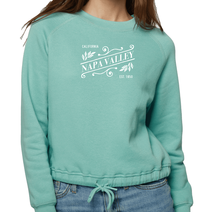 Live & Tell Ladies 7.4 Oz. Relaxed 3-End Boxy Fleece