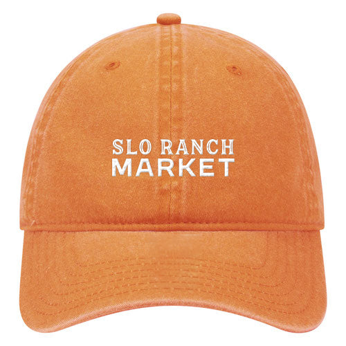 Custom BRAND / LOGO Washed Cotton Twill 6 Panel Low Cap