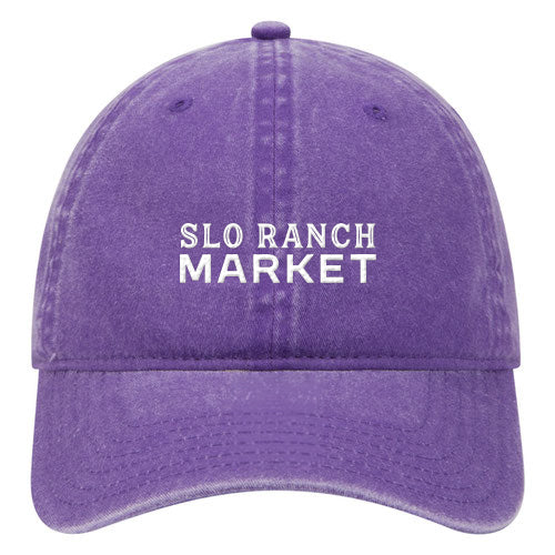 Custom BRAND / LOGO Washed Cotton Twill 6 Panel Low Cap