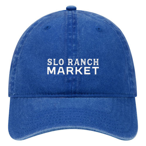 Custom BRAND / LOGO Washed Cotton Twill 6 Panel Low Cap