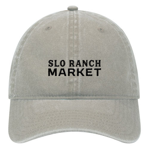 Custom BRAND / LOGO Washed Cotton Twill 6 Panel Low Cap