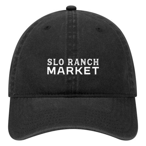 Custom BRAND / LOGO Washed Cotton Twill 6 Panel Low Cap