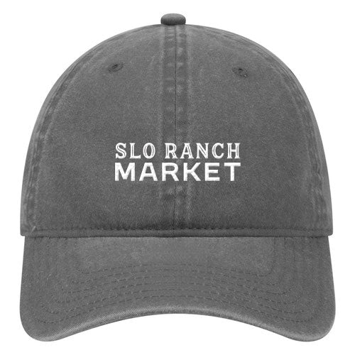 Custom BRAND / LOGO Washed Cotton Twill 6 Panel Low Cap