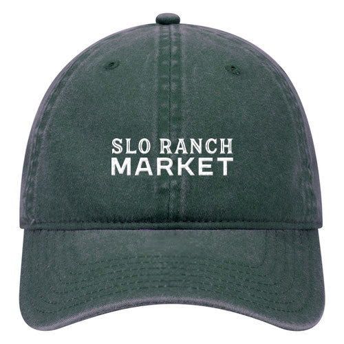 Custom BRAND / LOGO Washed Cotton Twill 6 Panel Low Cap